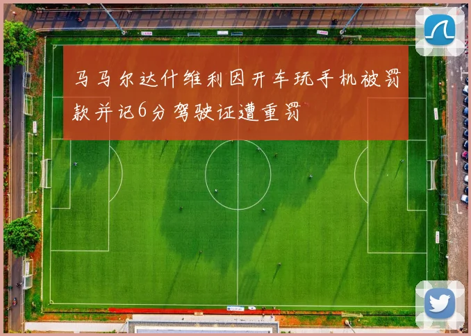 马马尔达什维利因开车玩手机被罚款并记6分驾驶证遭重罚